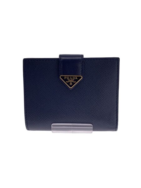 PRADA(プラダ) / サフィアーノ/トライアングルロゴ/2つ折り財布/レザー 