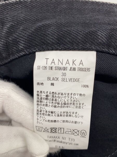 TANAKA(タナカ) / ストレートパンツ/30/デニム/BLK/ST-126// | 古着の 