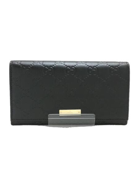 GUCCI グッチ | シマ レザー ロング ウォレット / 財布 (244946・0416