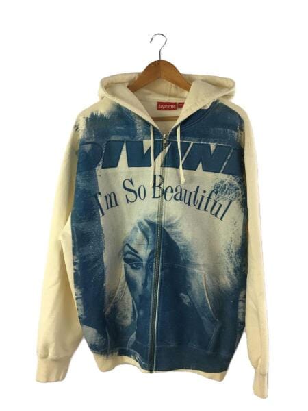 Supreme(シュプリーム) / ジップパーカー/L/コットン/アイボリー