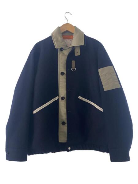 sacai(サカイ) / ブルゾン/2/ウール/NVY/無地/23-03115M | 古着の販売