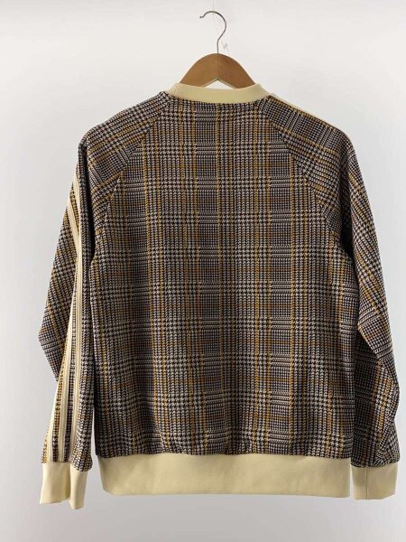 【即納/美品】adidas アディダス 千鳥格子スウェットシャツED7019 adidas(アディダス) / スウェット/XS/ポリエステル/BRW/千鳥格子