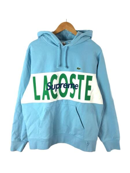 Supreme(シュプリーム) / 19AW/LACOSTE/LOGO PANEL/パーカー/M 