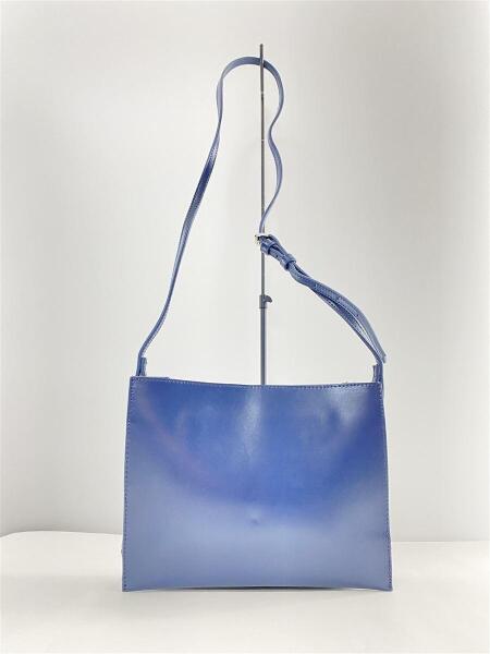 YAHKI(ヤーキ) / スクエアショルダー/ショルダーバッグ/ネイビー/斜め