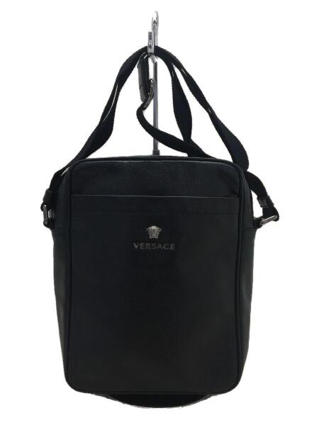 VERSACE(ヴェルサーチェ) / ショルダーバッグ/レザー/BLK/無地 