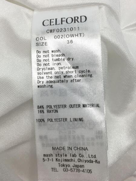 CELFORD(セルフォード) / デニムライクプリーツワンピース/長袖