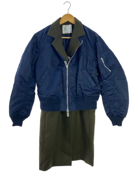 ドッキングニット sacai ma1 ドッキング 中古 sacai 20AW MA-1 BLOUSON