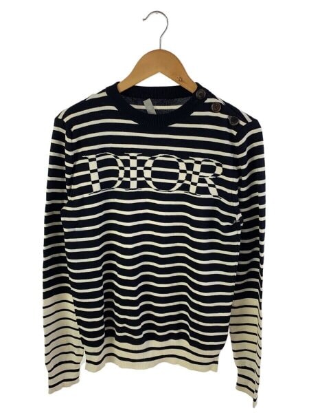 90s Christian Dior ロゴ 刺繍 ニット セーター M 90s Christian Dior ロゴ 刺繍 ニット セーター M