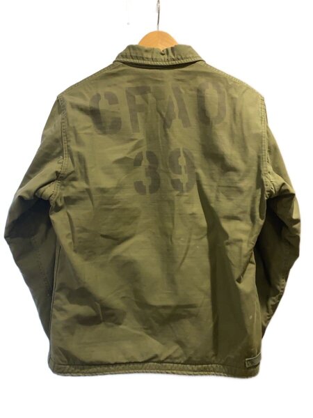 US.NAVY(ユーエスネイビー) / A-2 デッキジャケット/MASON＆HUGHES INC