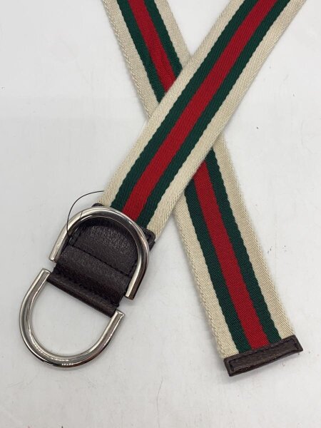 【GUCCI】シェリーライン ダブルリングベルト キャンバス GUCCI(グッチ) / シェリーライン ダブルリング キャンバスベルト