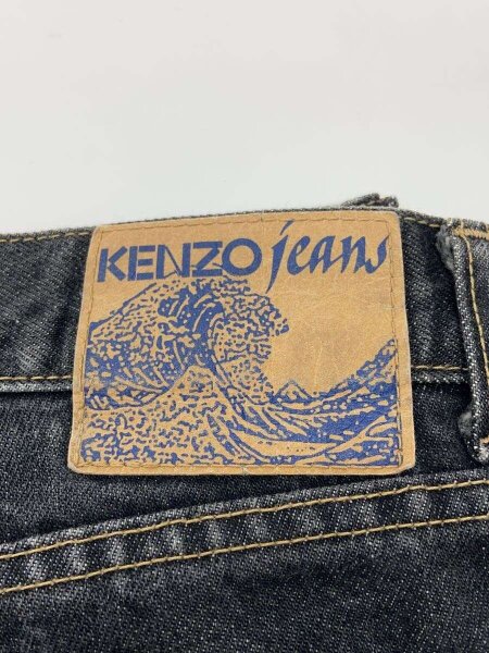 KENZO JEANS(ケンゾージーンズ) / ブラックデニム/ボトム/79/コットン 
