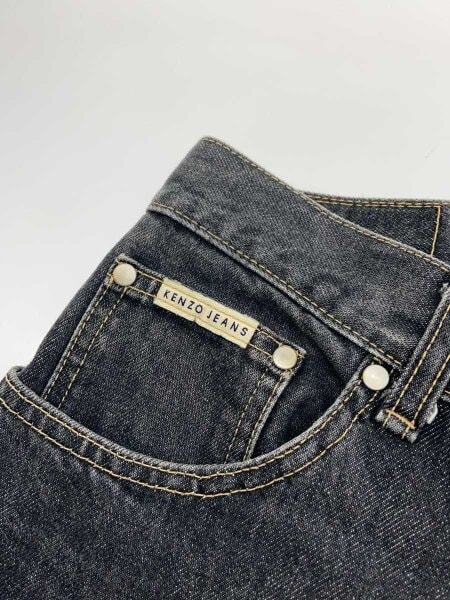 KENZO JEANS(ケンゾージーンズ) / ブラックデニム/ボトム/79/コットン 