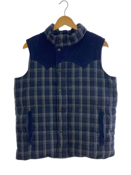 ダウンベスト　MITSUMINE（ミツミネ）　古着 MITSUMINE(ミツミネ) ⁄ ダウンベスト⁄M⁄ポリエステル⁄GRY⁄MITSUMINE⁄M