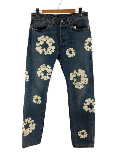 DENIM TEARS(デニムティアーズ) / ストレートパンツ/32/デニム/IDG/総