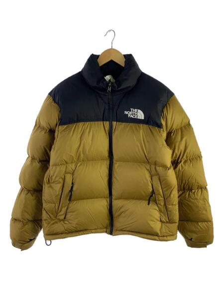 ダウンジャケット/M/ポリエステル/KHK/無地