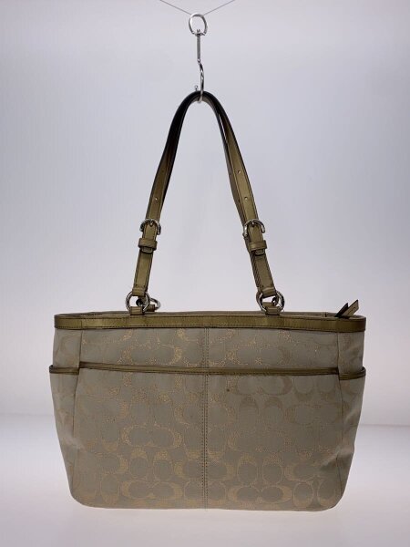 COACH(コーチ) / ショルダーバッグ/キャンバス/BEG/F17724 | 中古品の 