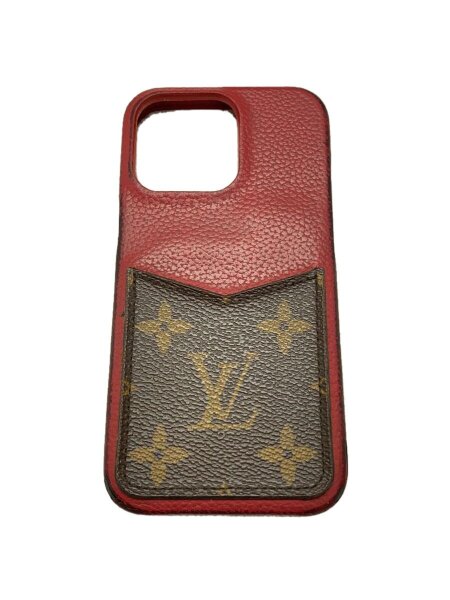 ルイヴィトン iPhone・バンパー 11 Pro モノグラム スカーレット