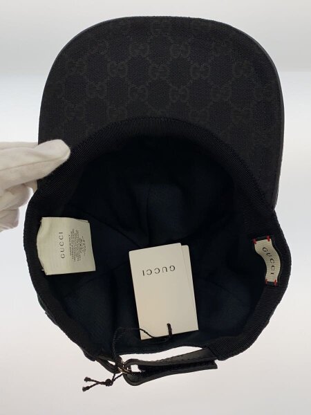 GUCCI(グッチ) / キャップ/--/コットン/BLK/メンズ/200035・601564