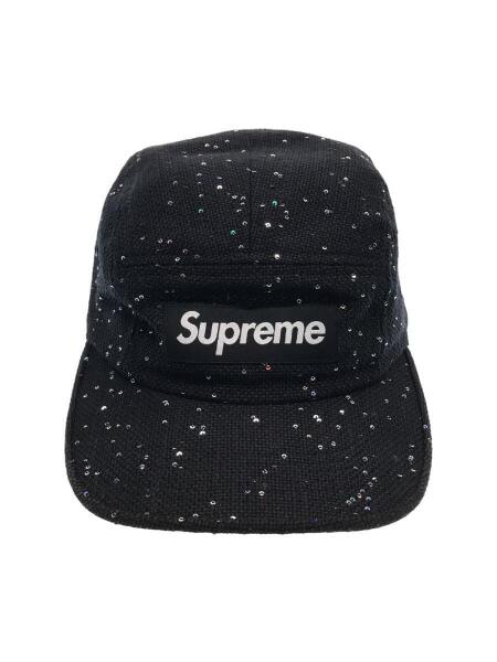 Supreme(シュプリーム) / 16AW Sequins Camp Cap/キャップ/ブラック 