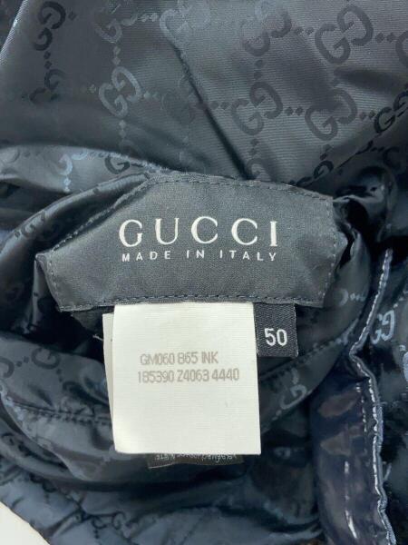 GUCCI(グッチ) / ダウンジャケット/50/ナイロン/NVY/BLK/185390 Z4063