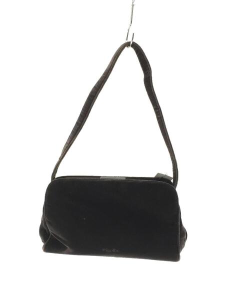 PRADA(プラダ) / ショルダーバッグ/ベロア/BRW/がま口 | 中古品の販売
