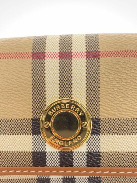 BURBERRY / 3つ折り財布/レザー/BRW/チェック/レディース/80704151 BURBERRY(バーバリー) / 3つ折り財布/レザー/BRW/チェック/レディース