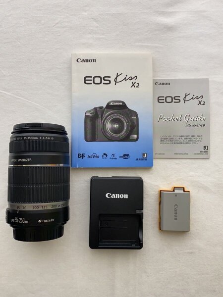 Canon キャノン EOS Kiss X2 レンズキット 2zzhgl6 Canon デジタル一眼レフカメラ EOS Kiss X2