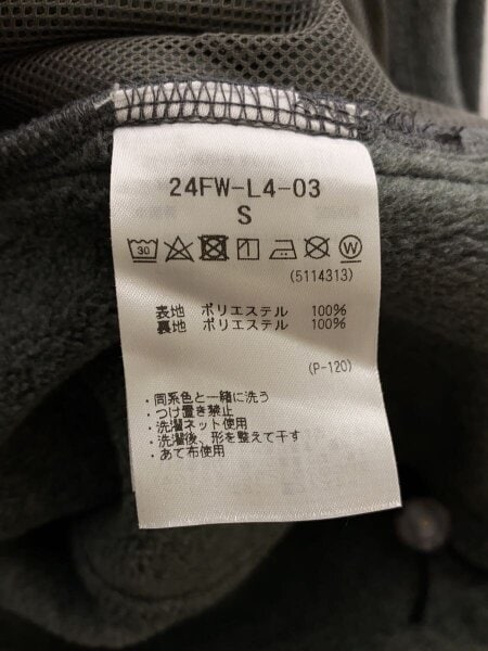 Marmot(マーモット) / フリースジャケット/S/ポリエステル/GRY/24FW-L4