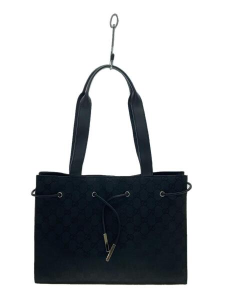 GUCCI(グッチ) GUCCI グッチ トートバッグ - 黒(総柄) ⁄ トートバッグ 