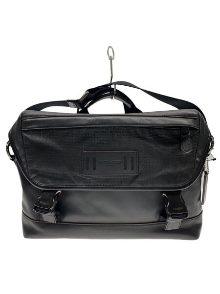 COACHショルダーバック COACH(コーチ) / ショルダーバッグ/レザー/BLK/無地/F88273// | 中古品