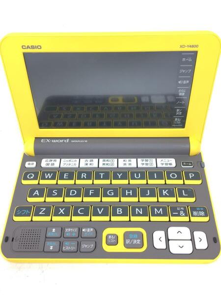CASIO(カシオ) / 電子辞書/エクスワード/XD-Y4800YW[イエロー]/カシオ