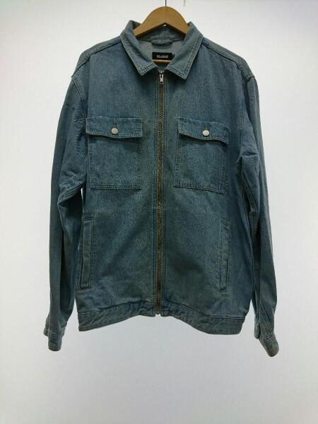 X-LARGE(エクストララージ) / 19AW/EMBROIDERY ZIPPED DENIM JACKET/XL 