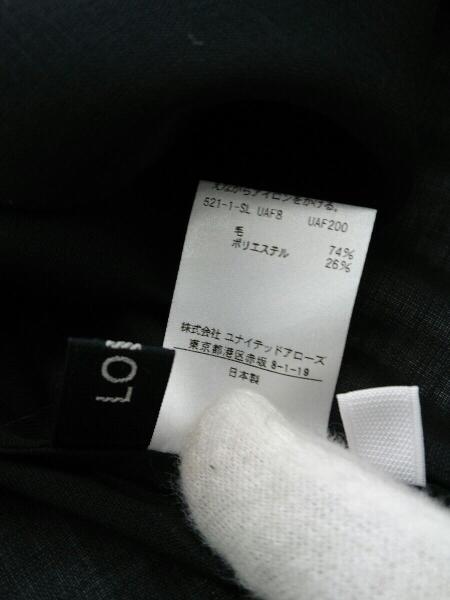 LOEFF(ロエフ) / 20AW/シアーブラウス/1/ウール/BLK/ブラック