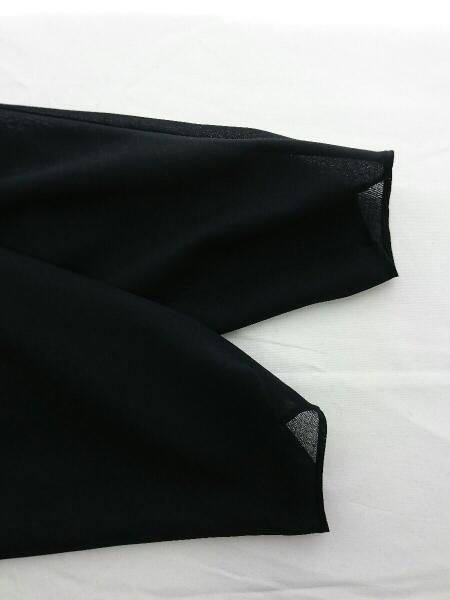 LOEFF(ロエフ) / 20AW/シアーブラウス/1/ウール/BLK/ブラック