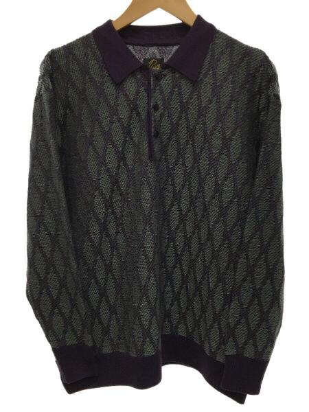 needlesニットポロ