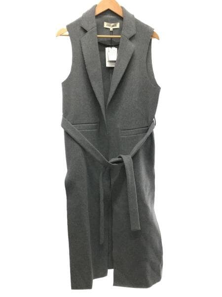 ENFOLD【アッシュクメルトンロングベスト】