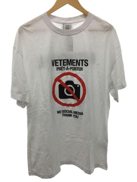 VETEMENTS(ヴェトモン) / 20AW/アンチソーシャルプリントTシャツ 