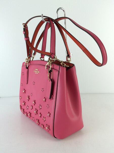 COACH(コーチ) / 2WAY/FLR APLQ SM MRGO CRY/フラワーモチーフ 
