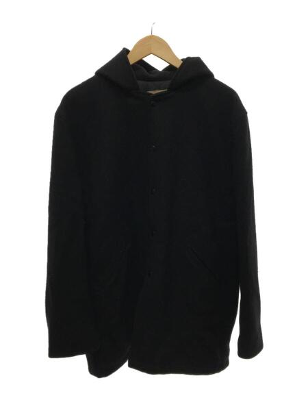 SKOOKUM. フードジャケットサイズ40 SKOOKUM(スクーカム) / フード付きスタジャン/40/ウール/ブラック