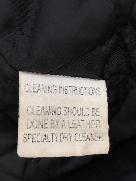 SKOOKUM(スクーカム) / フード付きスタジャン/40/ウール/ブラック