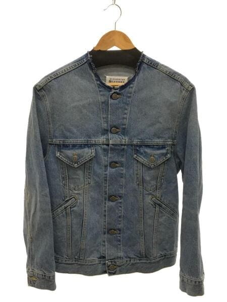 メゾンマルジェラ 22ss ノーカラーデニムジャケット