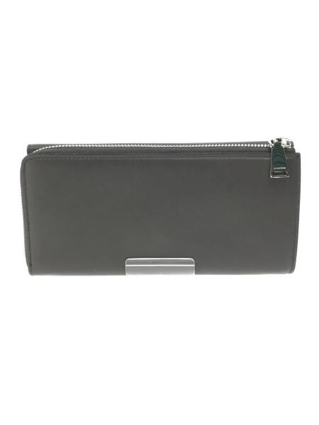 JIL SANDER ジルサンダー グレー レザー 財布 JIL SANDER ジルサンダー グレー レザー 財布