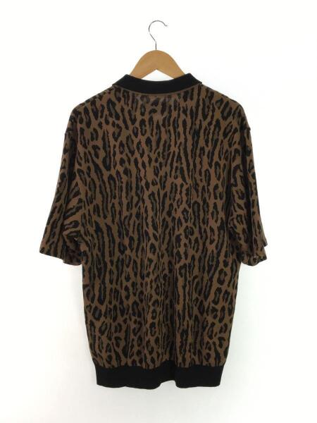WACKO MARIA(ワコマリア) / 22SS/LEOPARD KNIT JAQUARD POLO SHIRT/XL 