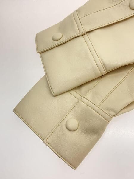 LE CIEL BLEU(ルシェルブルー) / 21AW/Faux Leather Shirt/長袖シャツ 