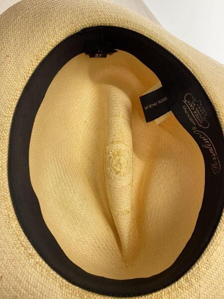 新品イタリー製【Borsalino ボルサリーノ 】麻100％ 中折れハット ストローハット 58cm(M)【オシャレを楽しむ春夏モデル】 ボルサリーノ(Borsalino) 中折れハット メンズ帽子・キャップ | 通販