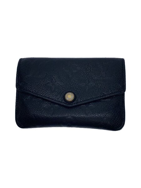 LOUIS VUITTON(ルイヴィトン) / 2つ折り財布/レザー/BLK/総柄/メンズ