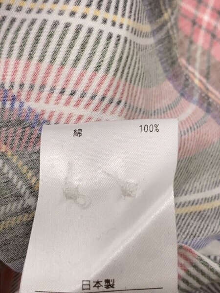 TENBOX(テンボックス) / 長袖シャツ/L/コットン/マルチカラー/チェック