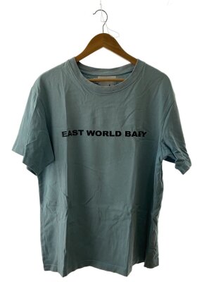 XANDER ZHOU(ザンダーゾウ) / 半袖シャツ/46/ポリエステル/BLU