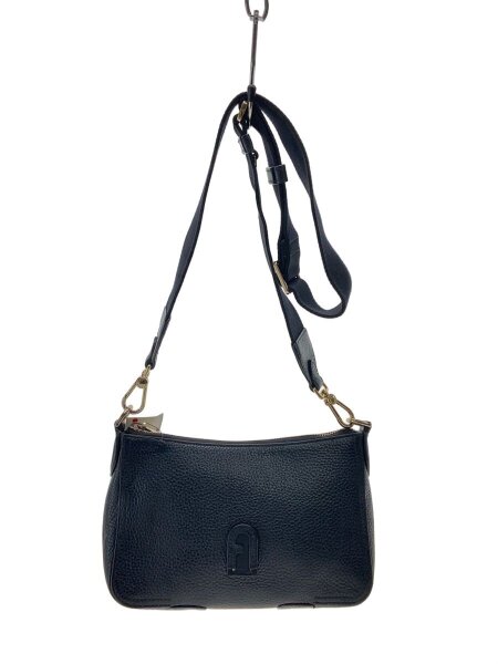 FURLA(フルラ) / アテナ/アーチロゴ/ショルダーバッグ/PVC/BLK 