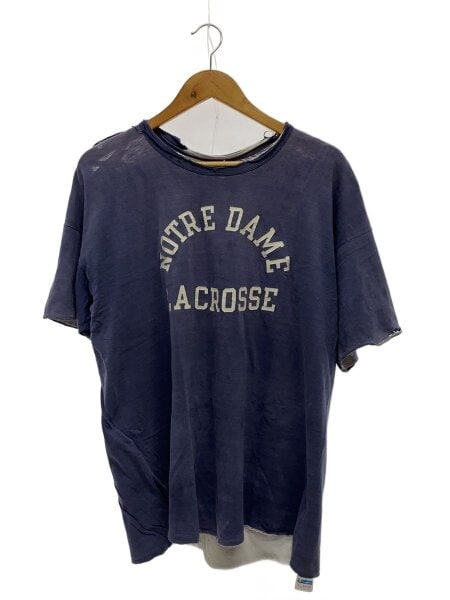 70s Champion T バータグ　USA製 ヴィンテージ Champion(チャンピオン) / 70s/バータグ/ダブルフェイスT/usa製/茄子紺